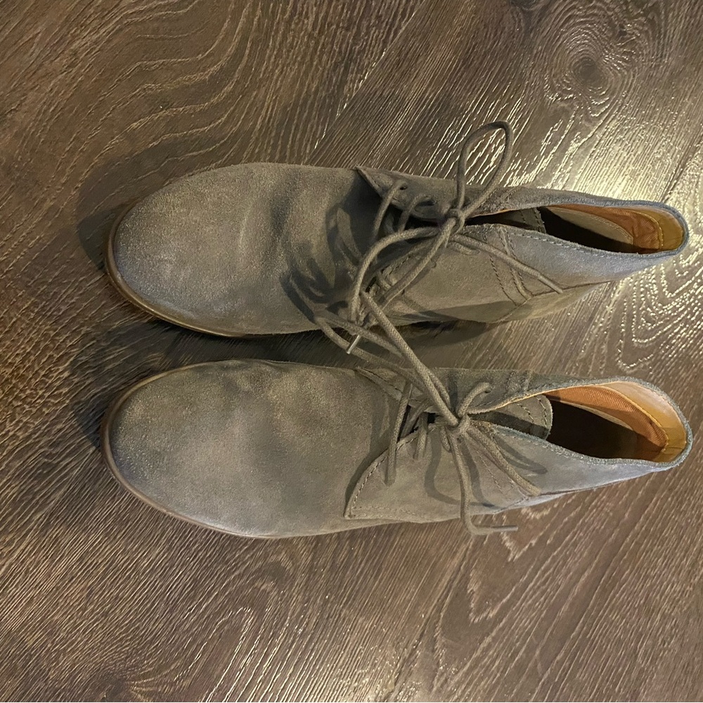 Franco Sarto Suede Bootie